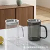 Taza de Té Personalizada Taza de Vidrio de Uso Personal Taza de Té para Preparar Té con Filtro Resistente al Calor Separación de Agua y Té Taza de Té Doméstica con Filtro Taza de Té de Flores