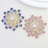 2024 novo broche de girassol moda personalizado tendência feminina broche de seda lenço fivela corsage anti-luz lenço de seda decoração