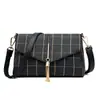 Bolsa feminina multifuncional nova de verão estilo coreano simples versátil bolsa de ombro carteiro bolsa transversal de grande capacidade