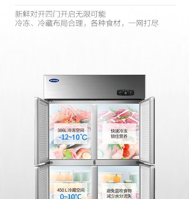 银都标准款立式四门冰箱（直冷）_07