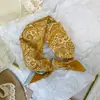 Bufanda de Cuello Transpirable 100% Algodón Suave y Amigable con la Piel, Pañuelo de Cabeza de Lunares y Cachemir, Bufanda Individual Coreana de Exportación, Bufanda de Seda