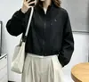 Chaqueta Corta con Cuello Alto para Mujer, 26 Otoño Nueva, Estilo Coreano, Holgada, Ligera, Cómoda, Transpirable, Top Versátil, Chaqueta de Mujer