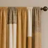 Cortinas de Amazon con estampado geométrico a rayas digitales transfronterizas para decoración de sala de estar y dormitorio, cortinas blackout, TEMU dropshipping