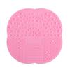 Almohadilla de Limpieza de Brochas de Maquillaje de Silicona Almohadilla de Lavado de Silicona Huevo Almohadilla de Limpieza de Lápices de Maquillaje Almohadilla para Brochas de Maquillaje