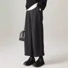 Pantalones cálidos de algodón para mujer para uso en exteriores, nuevo estilo de invierno 2026, engrosados, holgados, modernos, casuales, versátiles, pantalones rectos plisados