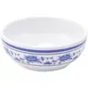 Melamina tigela pequena de porcelana azul e branca tigela de plástico comercial tigela de arroz para restaurante hotel tigela de sopa tigela de mingau tigela para molho temperado para hot pot