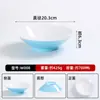 Bol para Fideos Imitación Porcelana Melamina A5, Bol Engrosado Forma de Caracol, Bol para Fideos con Sopa de Res, Bol para Ramen de Tienda de Fideos Bicolor de Pie Alto, Logo Personalizado