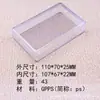 Empaque de Plástico Caja de Regalo Transparente Caja de Almacenamiento de Plástico Tapa Cielo y Tierra Caja de Empaque para Accesorios Transparentes