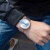 2023kezzi relojes de pareja de negocios nuevos un par de relojes de cuarzo con correa de malla impermeables para hombre y mujer venta al por mayor