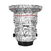 Burro Andante Adequado para Canon EF24 Shift Axle Segunda Geração TS-E24 Película de Proteção Lente Adesivo Camuflagem Adesivo Pele