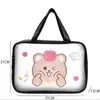 Bolsa de Cosméticos Nueva de Alta Calidad 2025 PVC Impermeable Dibujos Animados Anime Bolsa de Almacenamiento Bolso de Mano Portátil para Mujer para Salir
