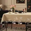 Toalha de Mesa Impermeável e à Prova de Óleo, Toalha de Mesa para Mesa de Trabalho Sem Lavagem, Toalha de Mesa Retangular para Mesa de Jantar, Jogo Americano de Mesa de Centro de Alta Qualidade, Protetor de Superfície de Mesa
