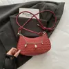 Nuevo bolso de hombro de moda transfronterizo para mujer 2026, bolso cruzado y de axila versátil con cadena, estilo simple y chic