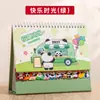 Calendario de escritorio personalizado 2027, Año del Cordero, decoración de escritorio de oficina, calendario mensual, notas, calendario de checado, logo personalizado