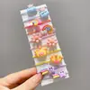 Gravata de bebê pequena, corda de cabelo, tendão de borracha infantil, laço feminino, acessório de cabeça para bebê, anel de cabelo para polegar, corda de cabelo, acessórios de cabelo
