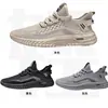 Zapatos Deportivos Casuales para Hombre de Malla Flyknit, Tendencia de Verano de Comercio Exterior, Tenis Transpirables de Caña Baja, Zapatos Versátiles de Moda en Tallas Grandes
