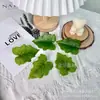 Hojas de Lluvia Artificiales, Flores Artificiales, Flores de Seda Artificiales, Plantas Verdes, Accesorios de Plástico para Bricolaje, Hojas Simuladas, Enredaderas Artificiales