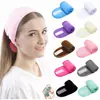 Faixa de Cabeça para Lavar o Rosto para Mulheres, Faixa de Cabeça com Fita Mágica Pós-Parto, Faixa de Cabeça para Máscara Facial, Faixa de Cabelo Respirável, Faixa de Cabelo para Lavar o Rosto