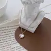 Collar de Amor para Mujer Nuevo de Principios de Verano Simple Moda Joker Diseño Nicho Sentido Cadena Clavícula Joyería de Moda Venta al por Mayor
