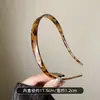 Faixa de cabelo com coroa alta para um penteado bonito, antiderrapante e que não aperta, faixa de cabelo fina para lavar o rosto, presilha de cabelo com dentes estilo coreano de alta qualidade