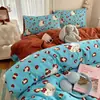 Funda de edredón de gasa de doble capa clase A, pieza única para uso doméstico, funda de edredón doble se vende por separado, ropa de cama individual para dormitorio de estudiantes en Nantong