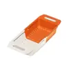 Cesta Drenante de Doble Capa para Lavar Verduras, Cesta para Lavar Frutas y Verduras en el Fregadero de la Cocina, Cesta para Lavar Arroz, Cesta Plegable para Lavar Verduras, Escurridor