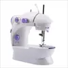 Máquina de coser eléctrica Mini pequeña doméstica de escritorio para comer grueso suministro transfronterizo 202 máquina de coser