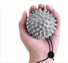 Bola de massagem, bola ouriço, bola para força de preensão, exercitador de mão e dedo, equipamento de treinamento de força para idosos, treinamento de reabilitação
