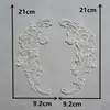 Blanco y negro I bordado de poliéster calado encaje soluble en agua para coser decoración DIY a juego accesorios para ropa accesorios para cuellos