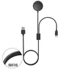 Para Samsung Galaxy Watch6 5 4 3 Base de Carregamento Sem Fio Carregador Active2 Carregador Duplo 1 para 2