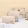 Bolsa de Cosméticos Transfronteriza Gran Capacidad Modelo Nuevo 2026 PU Impermeable Portátil para Viaje de Mujer Bolsa de Almacenamiento al por Mayor