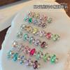 Pedra de Strass K9 Cristal Ovo de Pombo Bola de Strass Pedras de Strass para Unhas Artísticas Ovaladas Produto Acabado