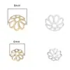 Espaciador de dona con retención de color de 14k espaciador DIY pulsera hecha a mano collar material de joyería pulsera aretes accesorios decorativos