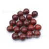 Venta en Caliente Transfronteriza Adornos de Bola Redonda Pequeña de Cristal Cuentas Redondas Canicas de Piedra Natural 14mm Esféricas Accesorios de Joyería Personalizados
