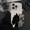 Funda Personalizada de Pantera Negra para iPhone17 Tendencia Móvil Adecuada para Apple 15Promax13 Europea y Americana 16Pro Nicho 14