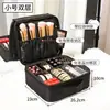 Kit de Belleza accesorios de peluquería estuche ambulatorio estuche de cuero maquillador con ruedas peluquería multifuncional belleza maquillaje