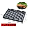 Grelha para salsicha de amido, grelha volcanic stone para hot dog, grelha para salsicha, frigideira grelhada, grelha de churrasco/equipamento de churrasco, bandeja de churrasco