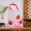 Caja de Lata Roja Oscura de Rosa de Yunnan Caja de Empaque Lata Vacía Sellada Té de Flor de Rosa Liofilizada Souvenir Tamaño Pequeño