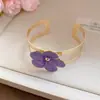 Collar Colgante Flor Gota de Aceite Aguja Plateada Pendiente Ajustable Collar Juego de Dos Piezas Cadena para Clavícula de Moda Exquisito Accesorio de Collar Versátil para Mujer