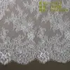 Tela de encaje para pestañas ondulada de doble cara, 50 cm de ancho, para vestidos, ropa de mujer, caminos de mesa, tela de encaje de 3 m de largo