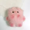 Lindo Colgante de Muñeca Cerdo Conejo Babero Accesorios Conejo Rubor Colgantes de Bolso Pequeño Regalo