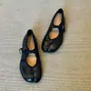 Zapatos Mary Jane Vintage de Piel de Oveja para Mujer, Zapatos Planos de Punta Redonda y Punta Dividida, Nuevos Zapatos de Ballet 2026