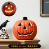 Decoraciones de linternas de calabaza de Halloween, accesorios para crear un ambiente festivo, arreglos de escenas, decoraciones para entradas, bares y tiendas, decoraciones nocturnas