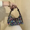 Bolso de mano con lentejuelas de moda transfronterizo para mujer, nuevo modelo 2026, bolso de noche de nicho para socialité, bolso de mano elegante, bolso bandolera tipo dumpling