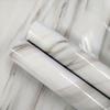 Papel Pintado Autoadhesivo de Lujo Ligero Cubierta de Pared de PVC Impermeable Pegatina de Pared de Fondo para el Hogar Rollo de Papel Pintado con Patrón de Mármol