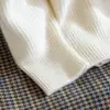 Suéter Masculino de Cashmere Puro para Outono e Inverno Fio de Dupla Torção Espessado Gola Alta Meia Colmeia Jacquard Tricotado Camisa de Base