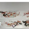 Cinta con Estampado Dorado, Letras de Hoja de Arce con Temática de Garrote Estilo Antiguo, Material Fluido con Temática de Chica, Paquete de Pegatinas para Estudiantes