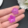 Gradiente Aleatório Flor de Cerejeira Acrílico Perfurado Flor de Cinco Pétalas DIY Brincos Acessórios de Cabelo Grampo de Cabelo Peças de Joia Pacote de Material Atacado