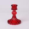 Estilo Europeu Simples ins Suporte de Velas de Vidro Doméstico Haste Base de Cera Suporte de Velas para Mesa de Jantar Romântica Decoração Criativa para Casa
