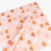 Papel de Regalo Corazón de Neón Día de San Valentín Color Caramelo Ramo de Rosas Envoltura Flor DIY Materiales Florales Hechos a Mano 1